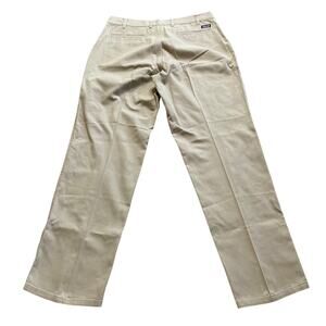 Patagonia Organic Cotton Mens Tan Khaki Chino Straight Leg Pants Size 35x32